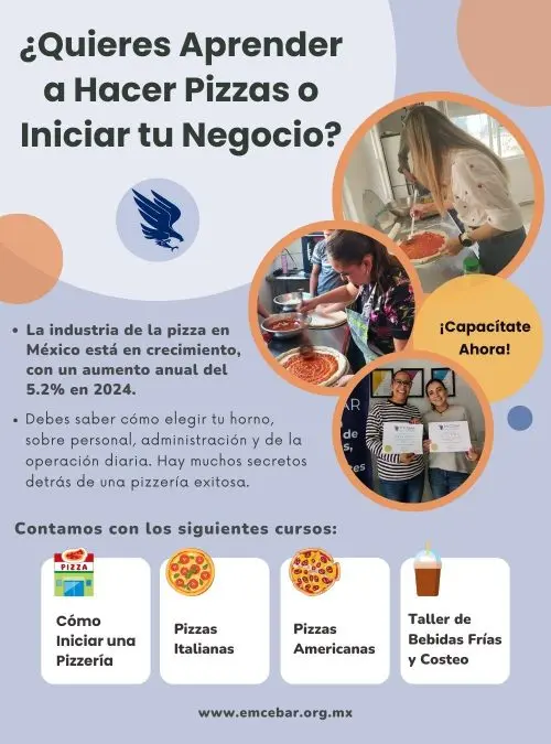¿quieres aprender a hacer pizzas?