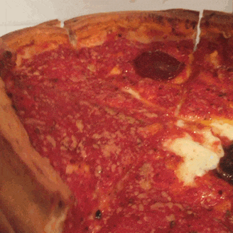 pizza estilo Chicago