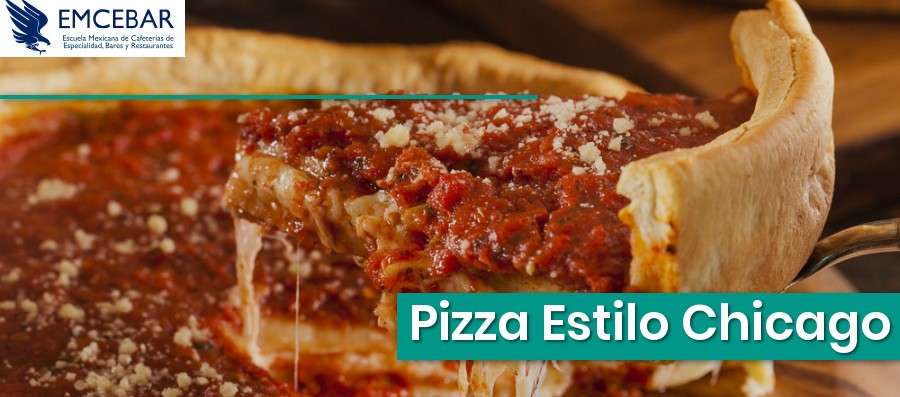 Pizza Estilo Chicago o Pizza Estilo Deep-Dish