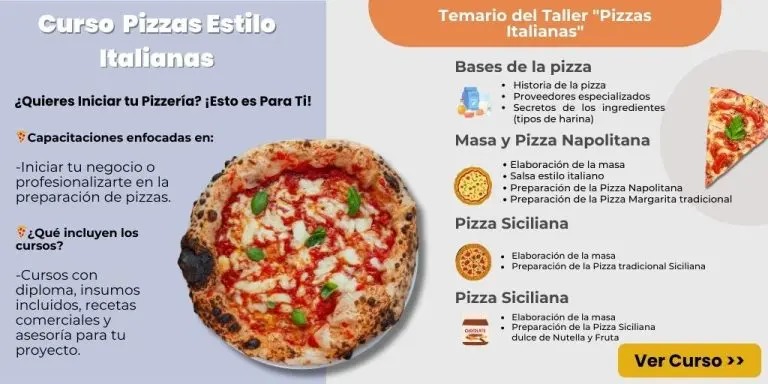 Pizzas italianas curso 